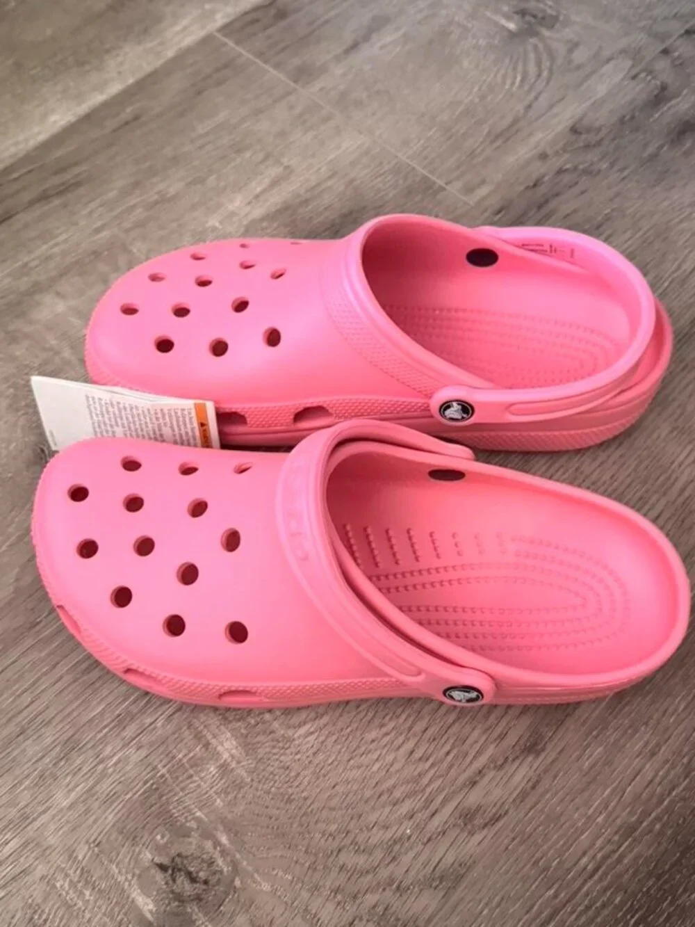 Unisex Men 9 / Women 11 - Crocs adult baya clogs pink